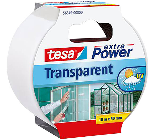 Tesa Extra Power Universal 10M x 50 mm Transparant