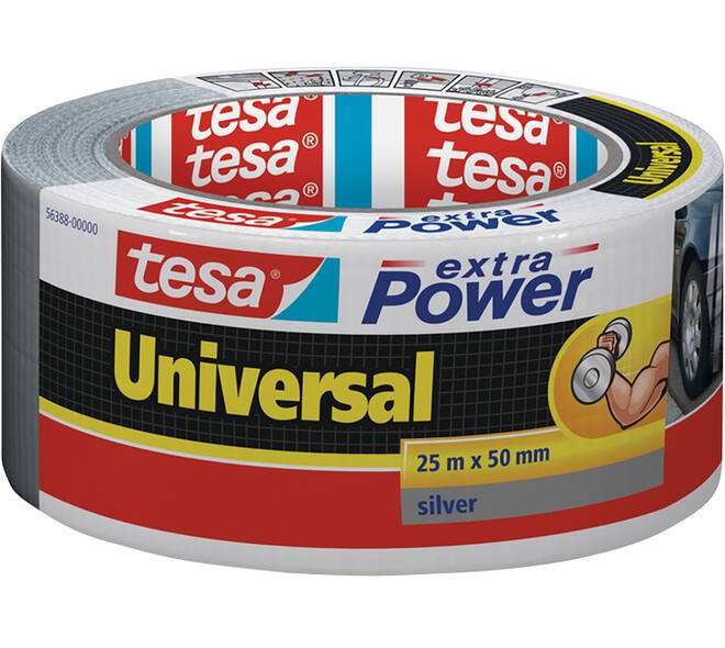 Tesa Extra Power® Universal 25M x 50 mm Grijs