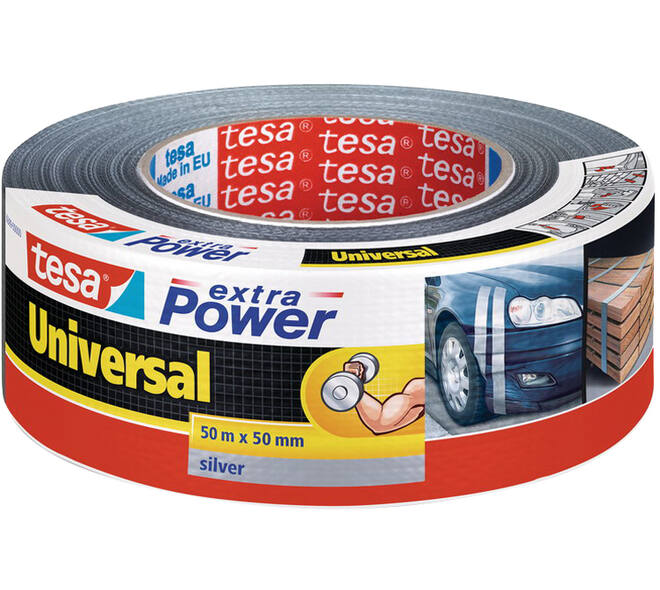 Tesa Extra Power® Universal 50M x 50 mm Zwart