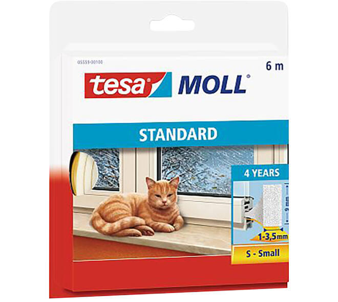 Tesa Tesamoll Standard I Profiel 4Jr 6M Wit