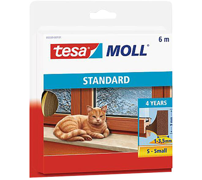 Tesa Tesamoll Standard I Profiel 4Jr 6M Bruin