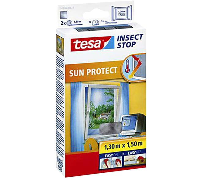 Tesa Comfortsun Protect Scherm 1,3M x 1,5M Wit