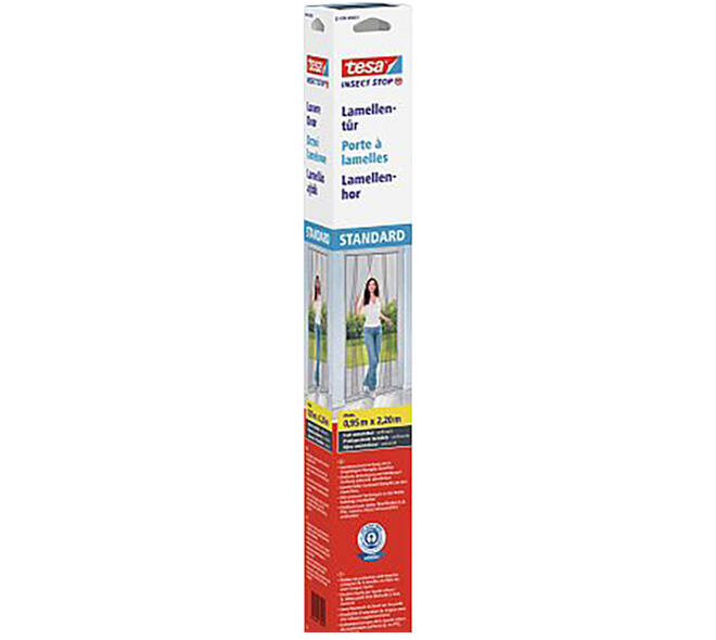 Tesa Standardlamellen Horgordijn 0,95M x 2,2M Zwart