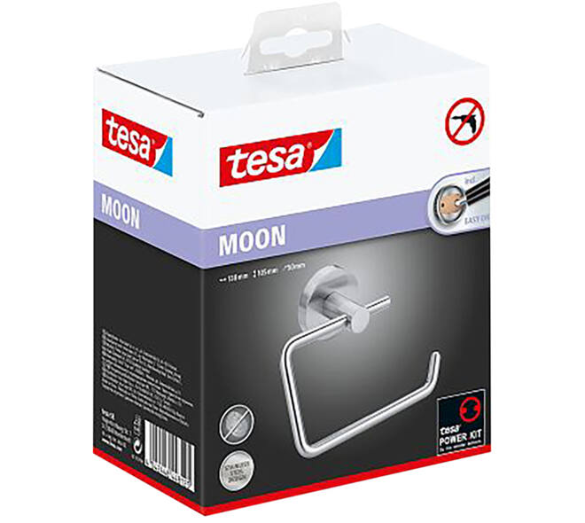 Tesa Moon Toiletrolhouder Zonder Deksel