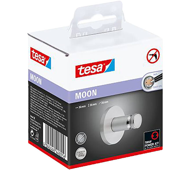 Tesa Moon Handdoekhaak