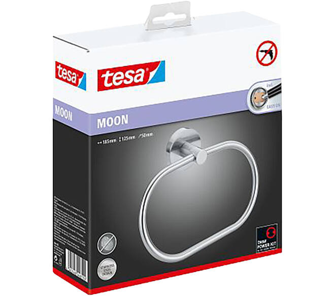 Tesa Moon Handdoekring