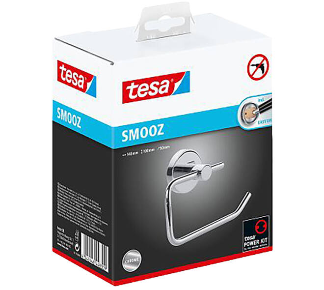Tesa Smooz Toiletrolhouder Zonder Deksel