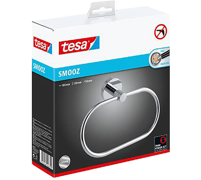 Tesa Smooz Handdoekring