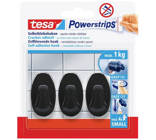 POWERSTRIP BLACK OVAL 3P 58275