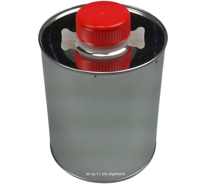 Blik 250 ml + Schroefdop Met Kwast