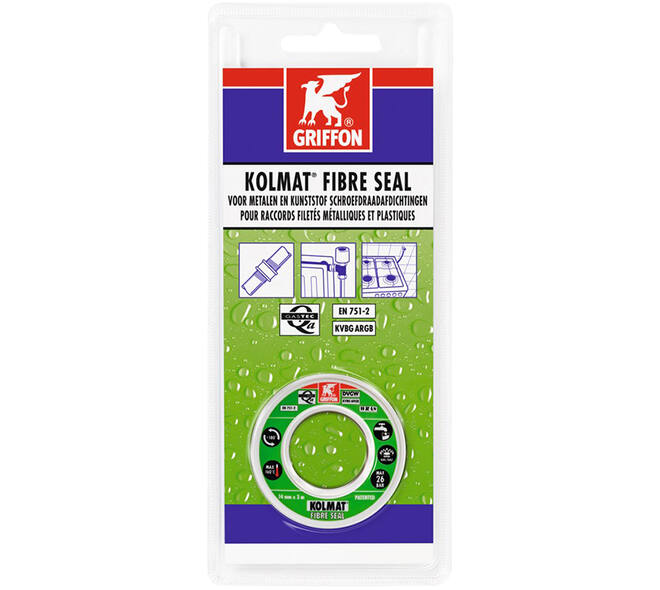 Griffon Kolmat Fibre Seal 12 mm x 3M Blister