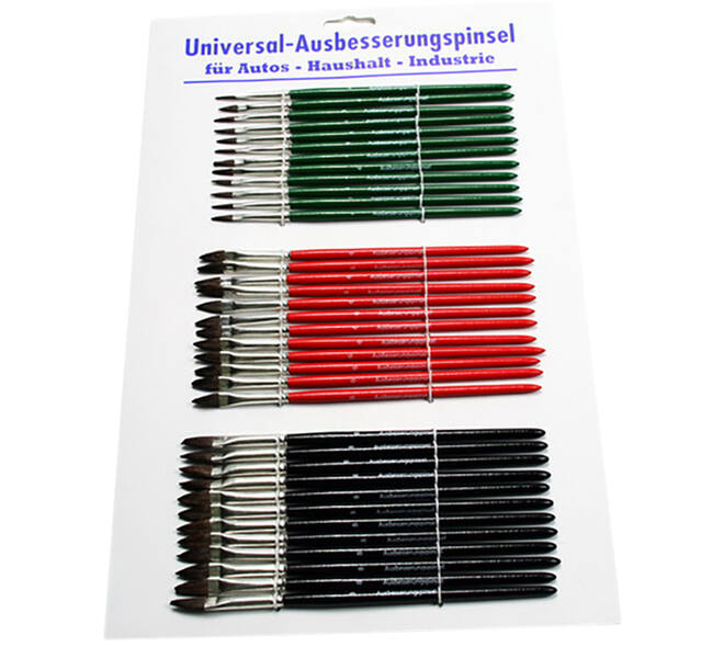 Autolakpenseel Kaart 36 st Ass.