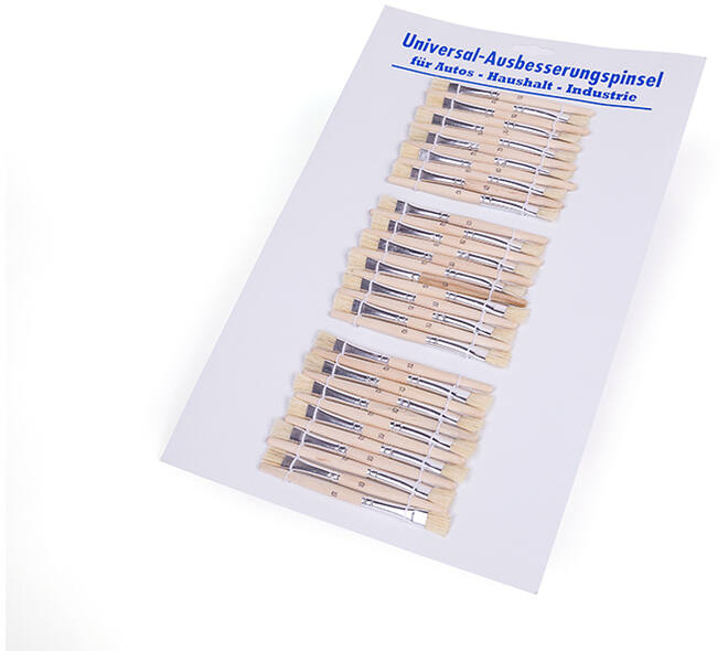 Lijmkwast/Gompenseel Maat 10 (Kaart=36 st)