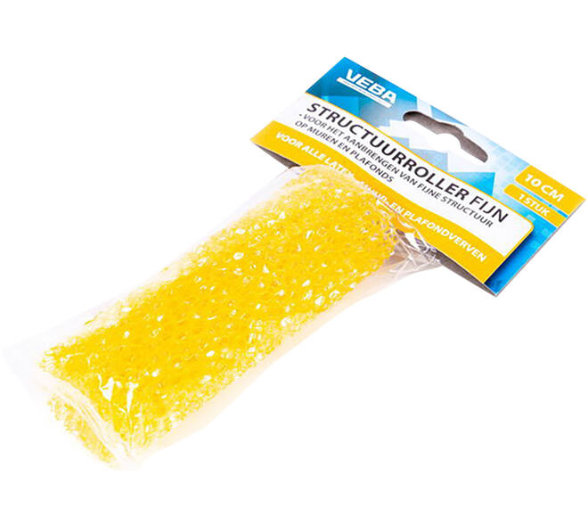 VEBA Structuurrol Fijn 10 cm, 1 st Ophangverpakking