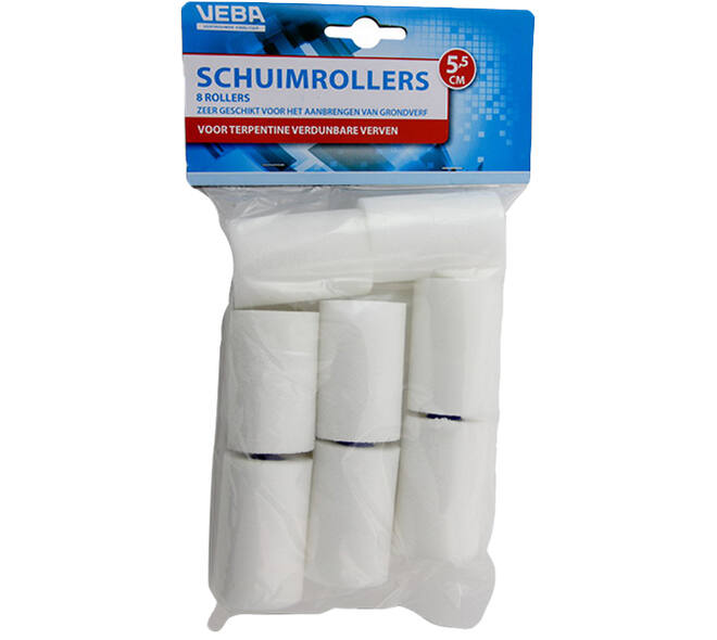 VEBA Lakrol Schuim 5 cm, 8 st Ophangverpakking