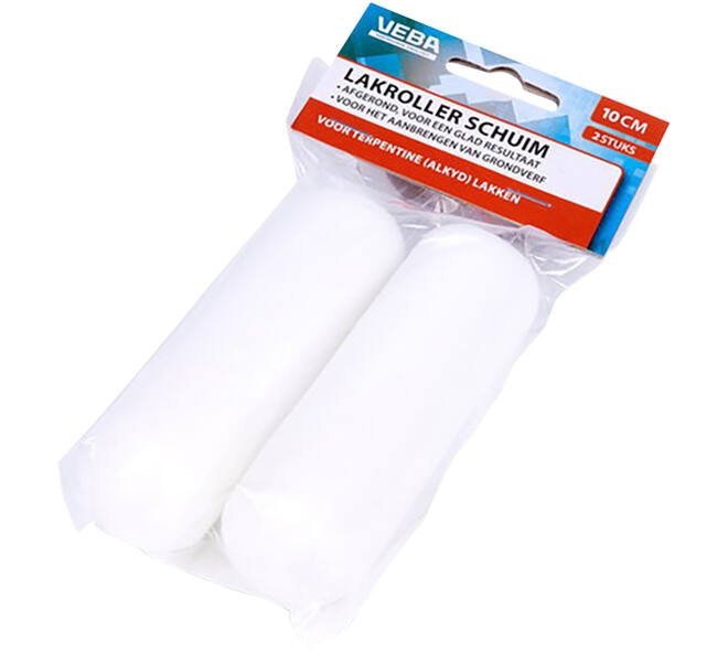 VEBA Lakrol Schuim 10 cm, 2 x Rond, 2 st Ophangverpakking