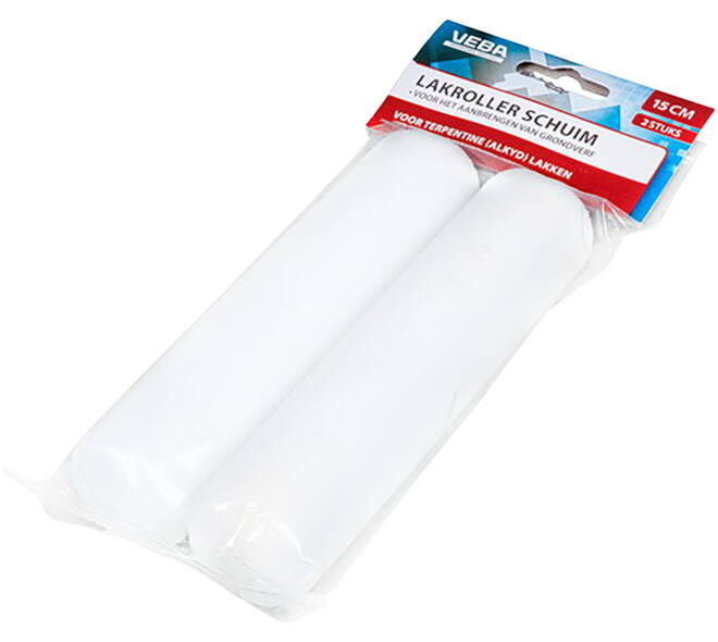 VEBA Lakrol Schuim 15 cm, 2 st Ophangverpakking