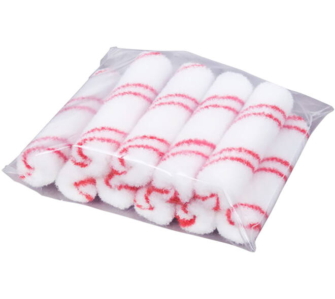 VEBA Verfrol Nylon 10 cm, Pool 6 mm, 10 st, Rood