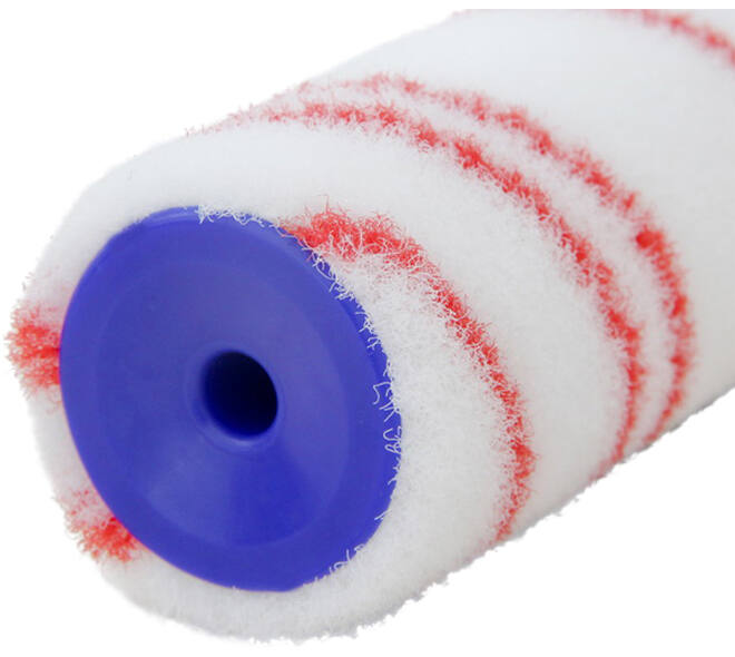 VEBA Verfrol Nylon 10 cm, Pool 5 mm, Dik, 10 st, Rood