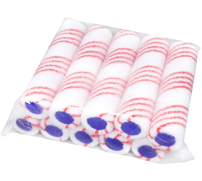 VEBA Verfrol Nylon 15 cm, Dik, Pool 6 mm, 10 st, Rood