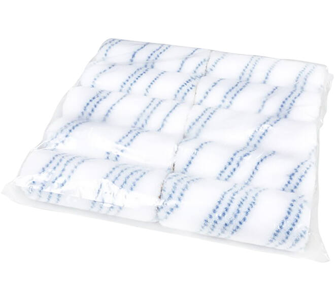FLENSBURG Verfrol Nylon 12 cm, Dik, Pool 8 mm, 10 st, Blauw