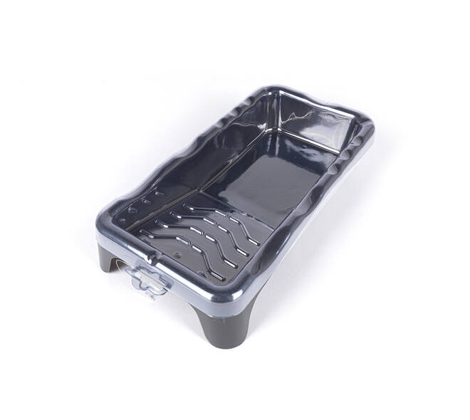 Verfbak Set Grijs 16x35cm + 3 inlegbakjes