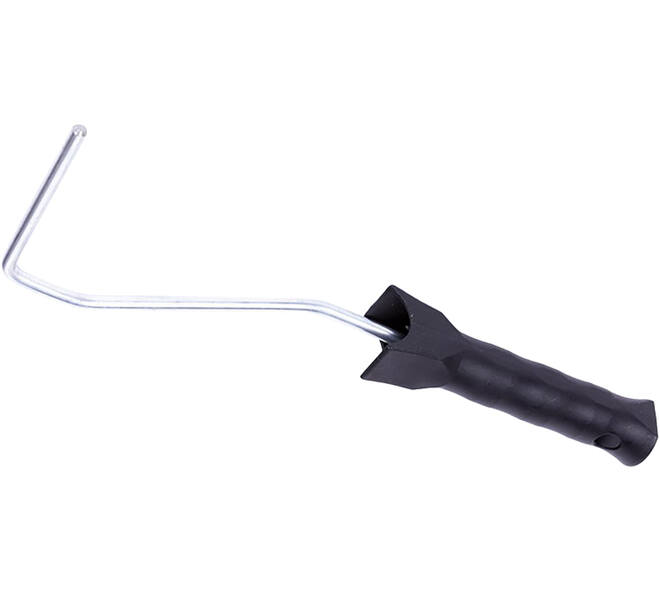 VERFROLBEUGEL BASIC 10CM/6MM/28CM ZWART