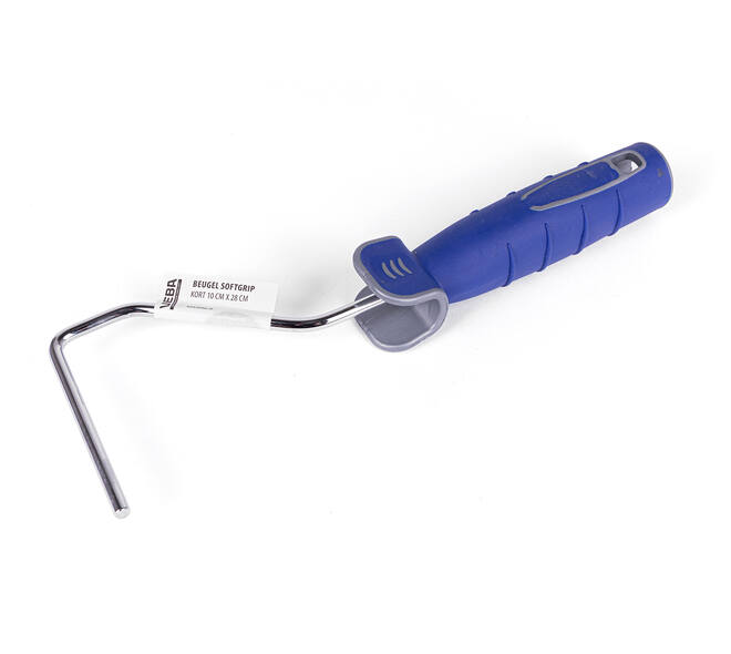FLENSBURG Verfrolbeugel Softgrip 10 cm, 6 mm, 28 cm Kort