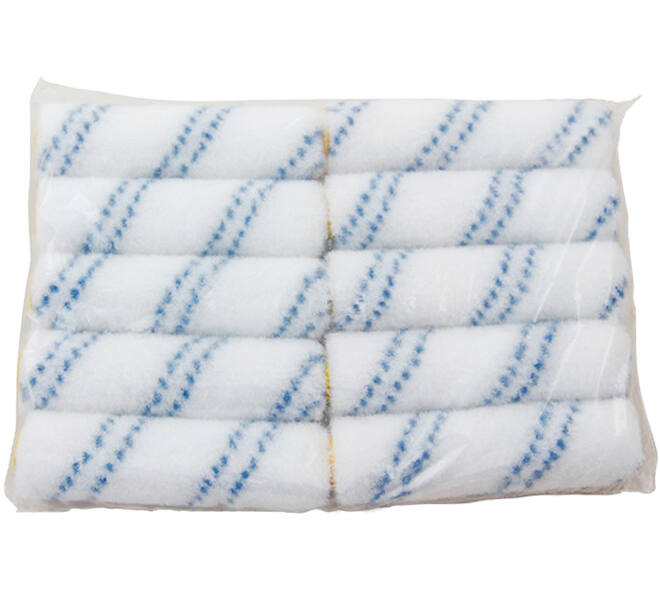 FLENSBURG Verfrol Nylon 10 cm, Pool 8 mm, 10 st, Blauw