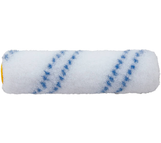 FLENSBURG Verfrol Nylon 10 cm, Pool 8 mm, 10 st, Blauw