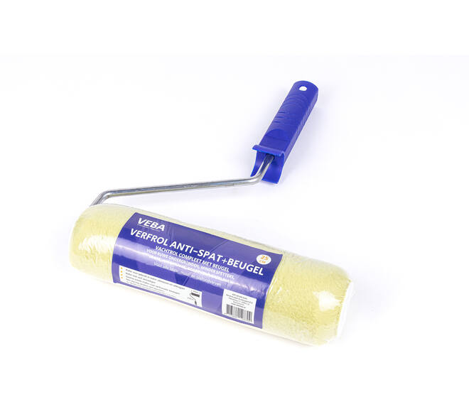Basic Verfrol + Beugel Anti-Spat 25 cm
