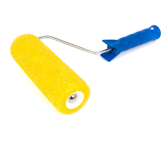 VEBA Structuurrol + Beugel Basic, Fijn 18 cm