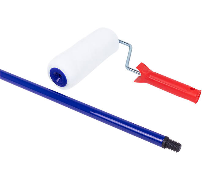VEBA Verfrol + Beugel 20 cm + Verlengsteel 120 cm