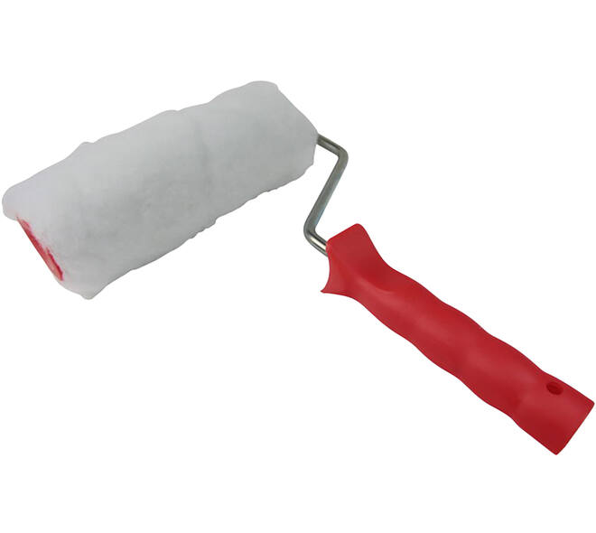 VEBA Verfrol + Beugel 20 cm + Verlengsteel 120 cm