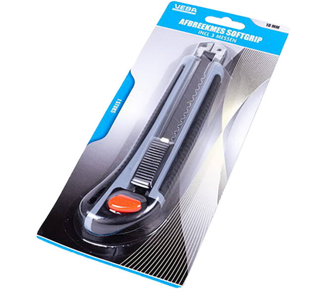 VEBA Afbreekmes 18 mm Soft-grip
