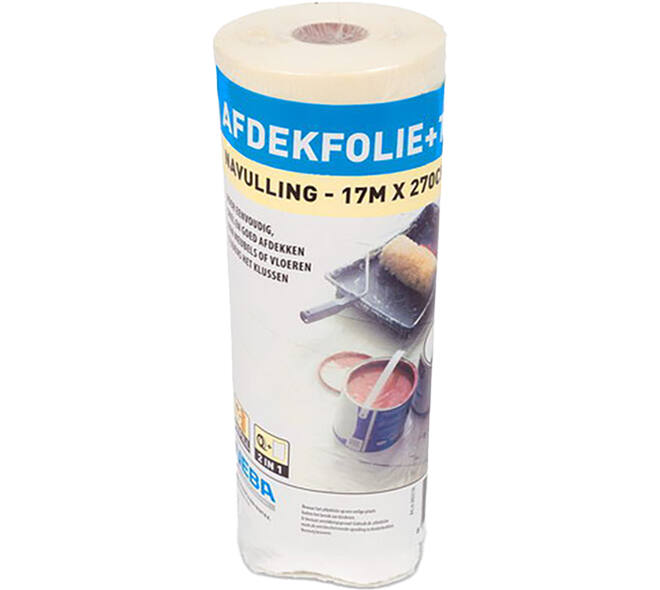 VEBA Afdekfolie Met Tape Navul 270 cmx17 m