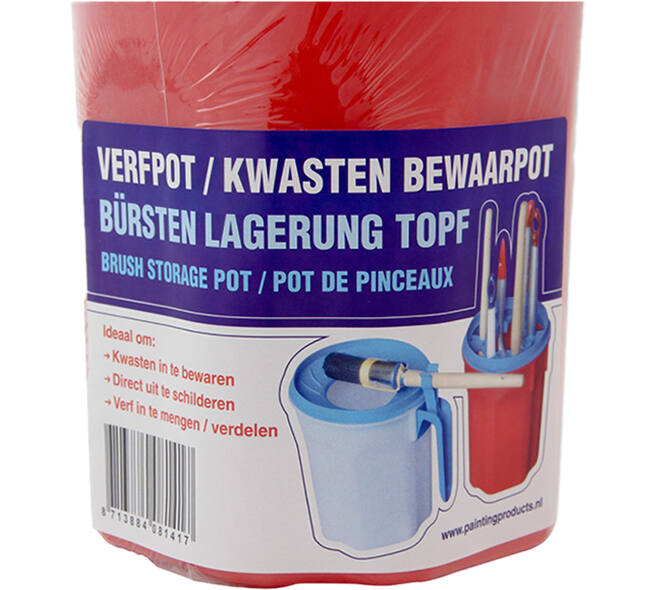 VEBA Verfpot/Kwasten Bewaarpot