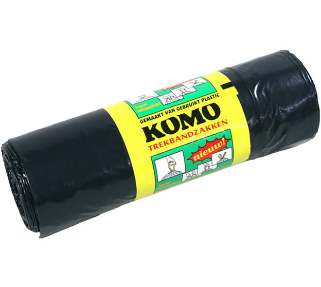 Komo Trekbandzak Zwart 15 st Rol