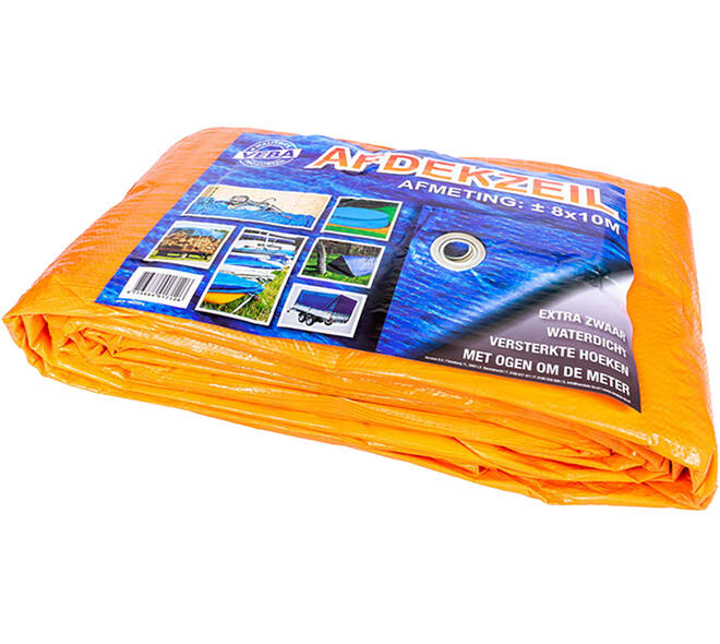 VEBA Afdekzeil Oranje 8x10 m