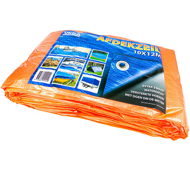 VEBA Afdekzeil Oranje 10x12 m