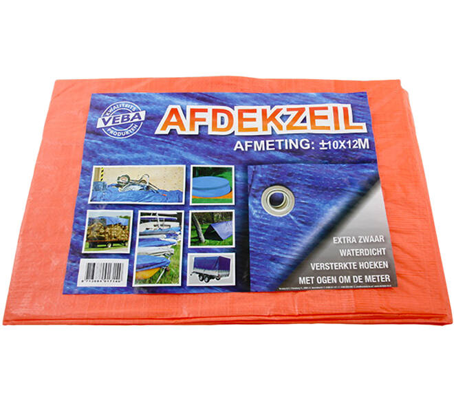VEBA Afdekzeil Oranje 10x12 m