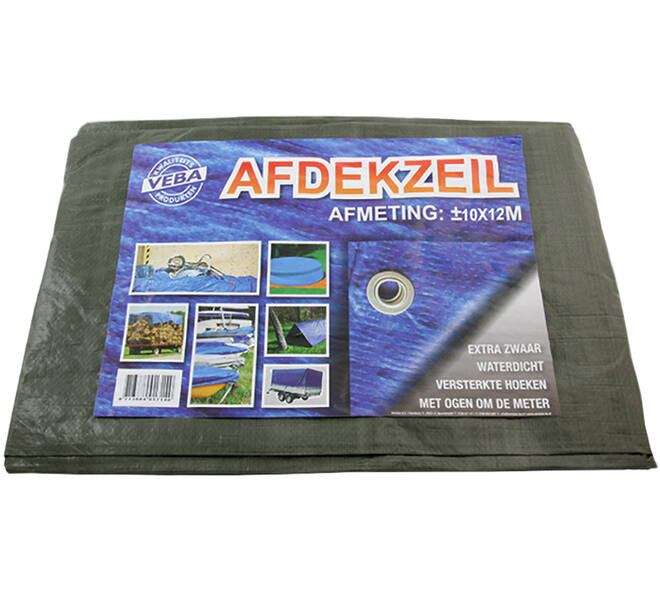 VEBA Afdekzeil Groen 10x12 m