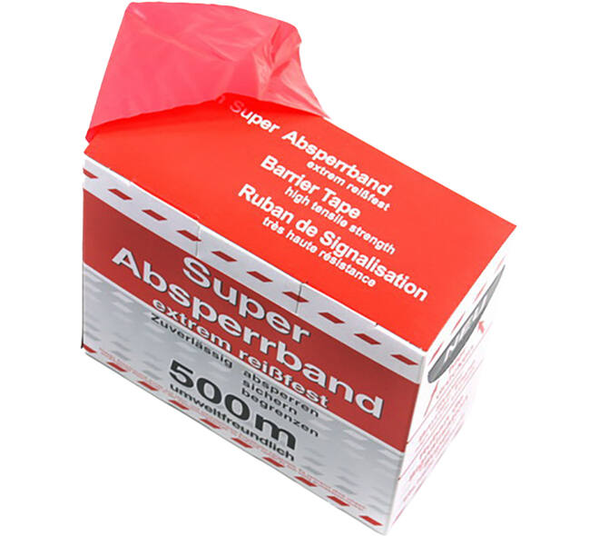 VEBA Afzetlint Rood/Wit 500 m