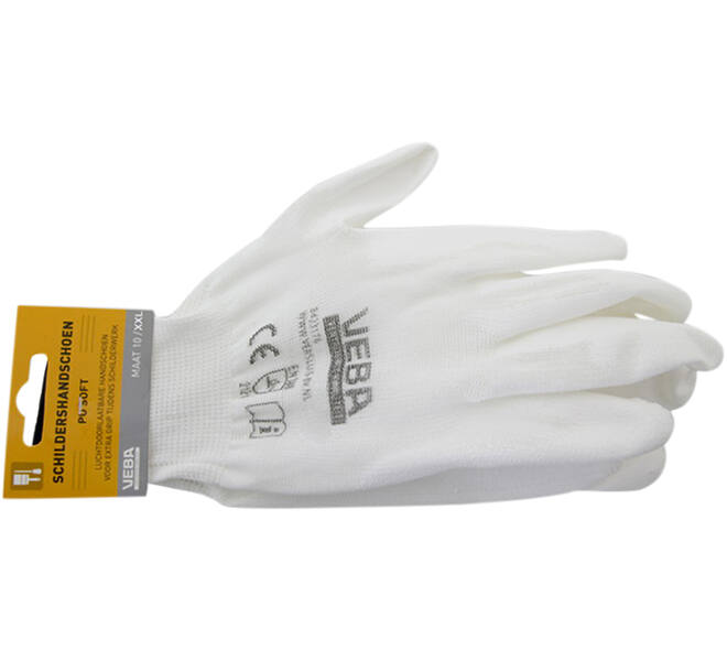 VEBA Handschoen Pu-Soft Wit Mt XXL