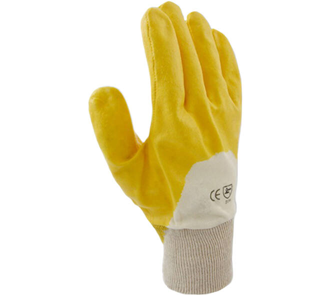 VEBA Handschoen Nitril Geel Mt 10