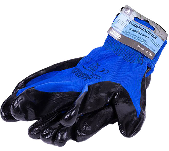VEBA Werkhandschoen Comfort grip Maat 10/XL