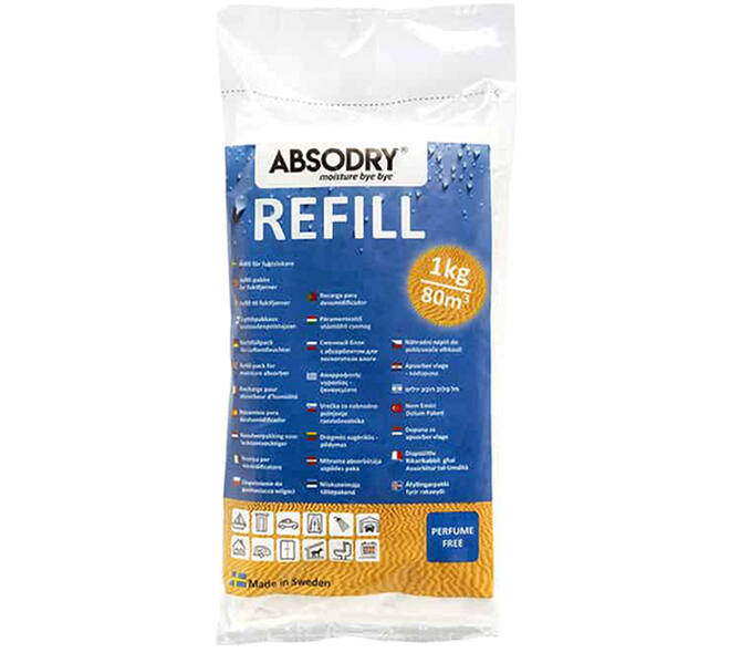 Absodry Luchtontvochtiger Navul 1 kg