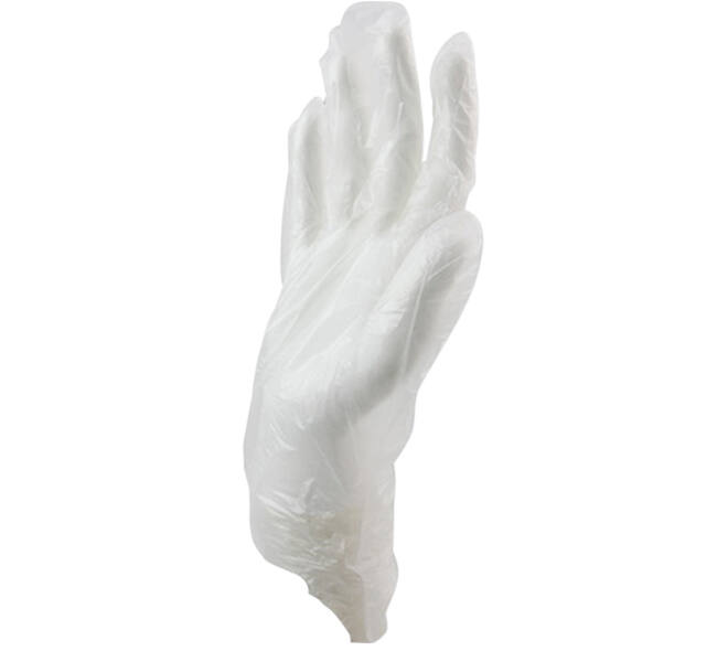 VEBA Basic Pe Wegwerp Handschoenen Transparant 50 st Ophangkaarten