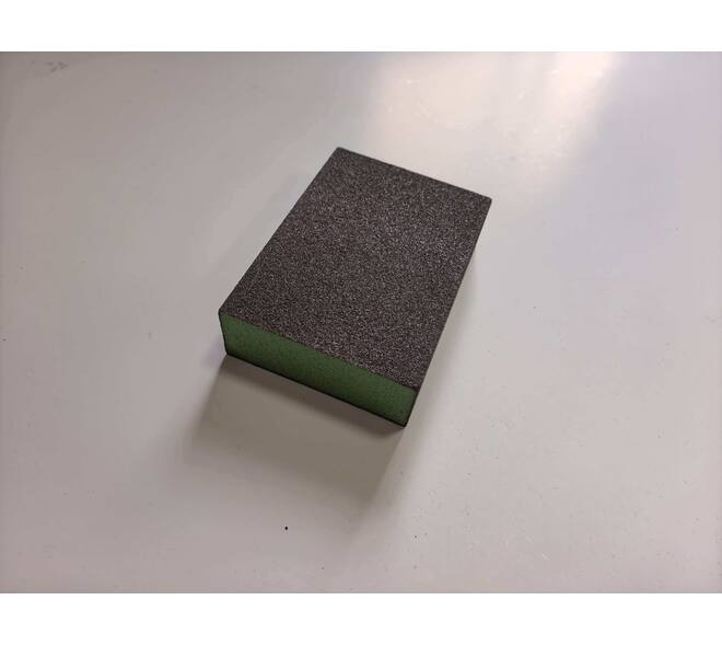 SCHUURBLOK SUPERFIJN GROEN P320