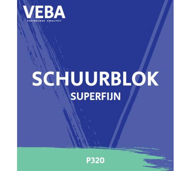 SCHUURBLOK SUPERFIJN GROEN P320